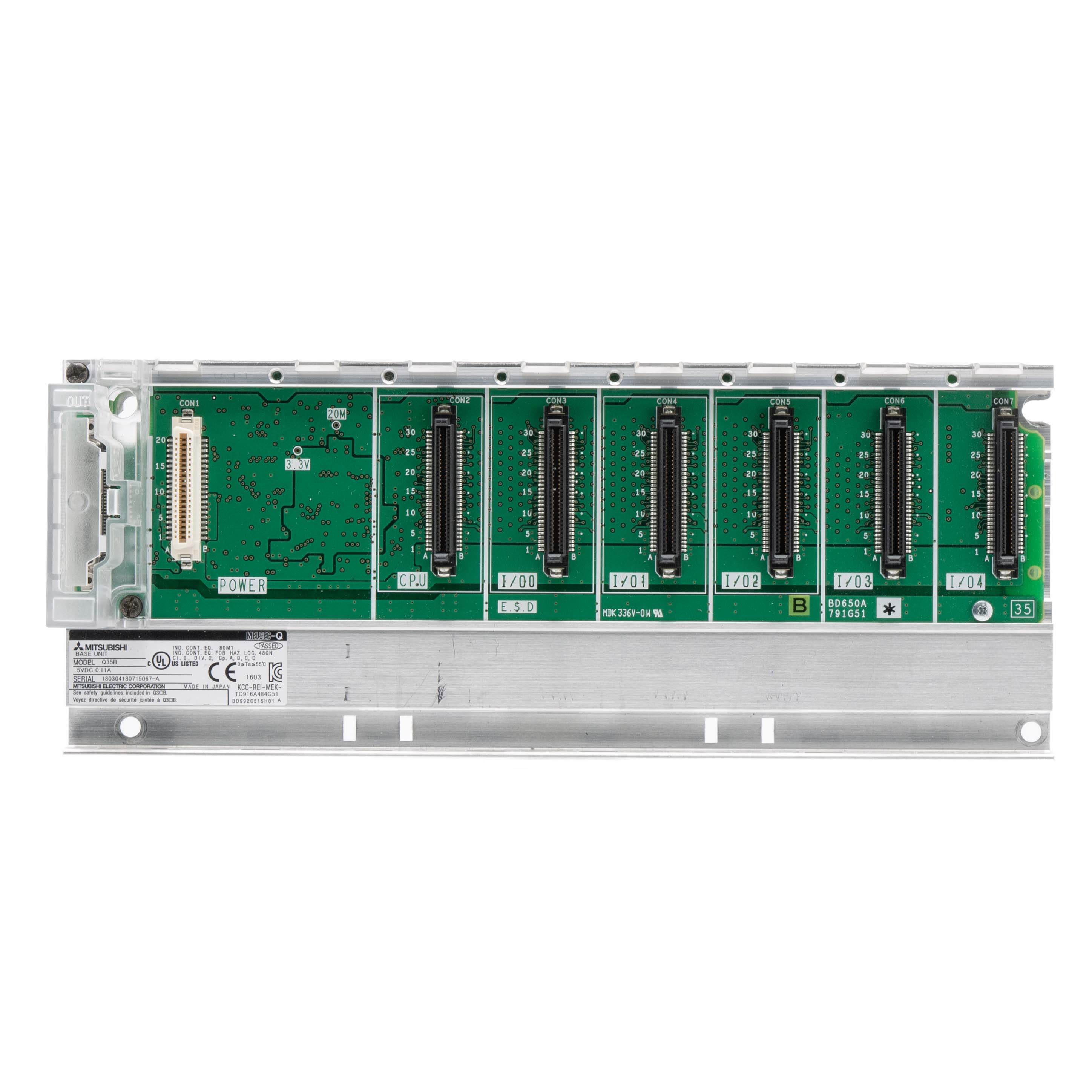 Q35B Mitsubishi Electric Q Series 5-Slot Main Base Unit